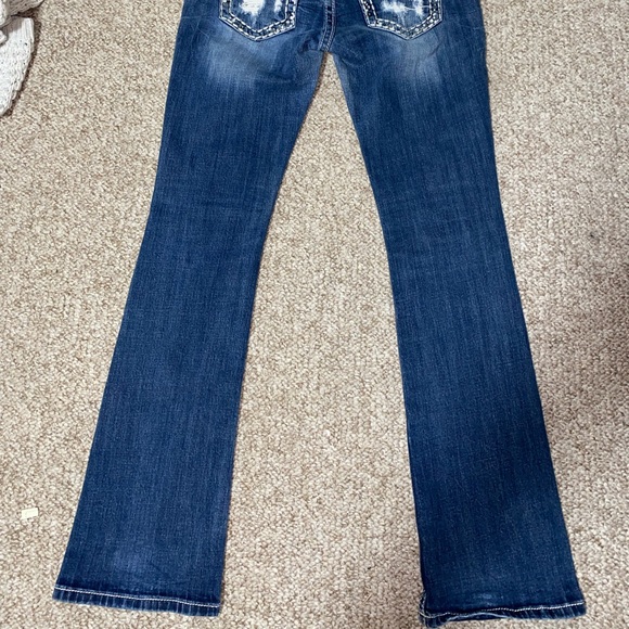 Womens Miss Me Signature Boot Jeans Size 27/34 - Picture 6 of 6